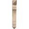 Ekena Millwork Merced Arts & Crafts Smooth Bracket, Douglas Fir, 3 1/2"W x 14"D x 26"H BKT04X14X26MRC03SDF - alternate 4
